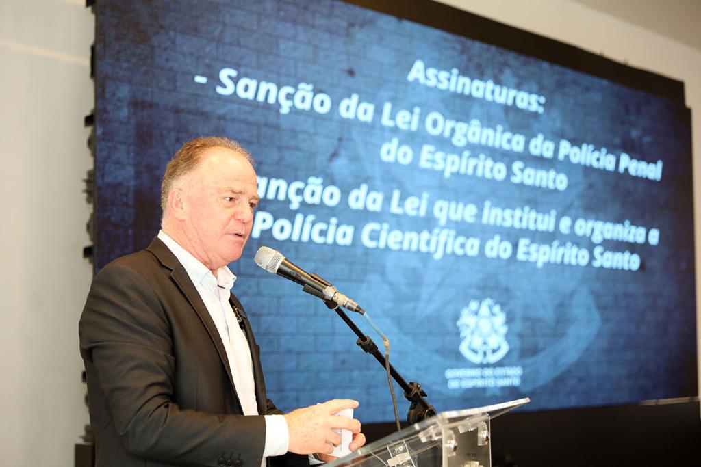 Sancionadas leis que criam a Polícia Científica e a Polícia Penal do